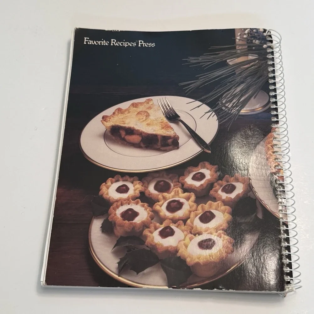 Best Of Beta Sigma Phi Cookbook 1991 Recipes Crafts Decorations Spiral Bound VTG